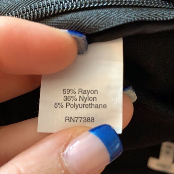 euc J Crew ponte knit pencil skirt back kick sz 0 - Picture 5 of 6